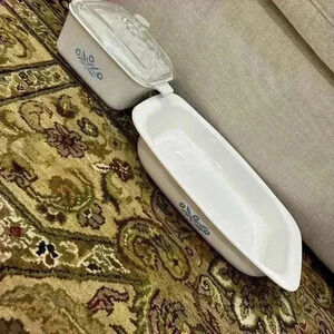 Corningware - Pyrex - Blue Cornflower set